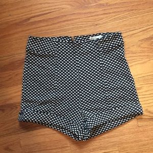 High waisted stretchy shorts from Urban Outfitters